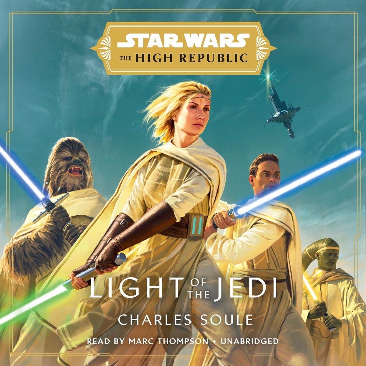 Cover art for "The High Republic" featuring Jedi