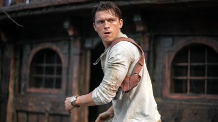 Tom Holland as Nathan Drake in Uncharted