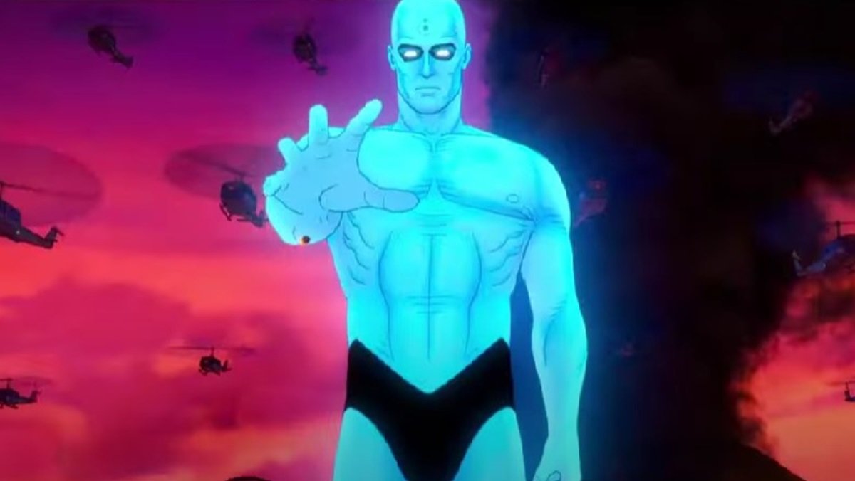 A still from animated film 'Watchmen' teaser