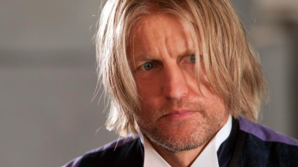 Woody Harrelson as Haymitch Abernathy in The Hunger Games