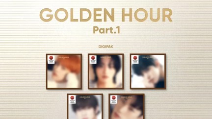 Ateez Golden Hour part 1 album cover.