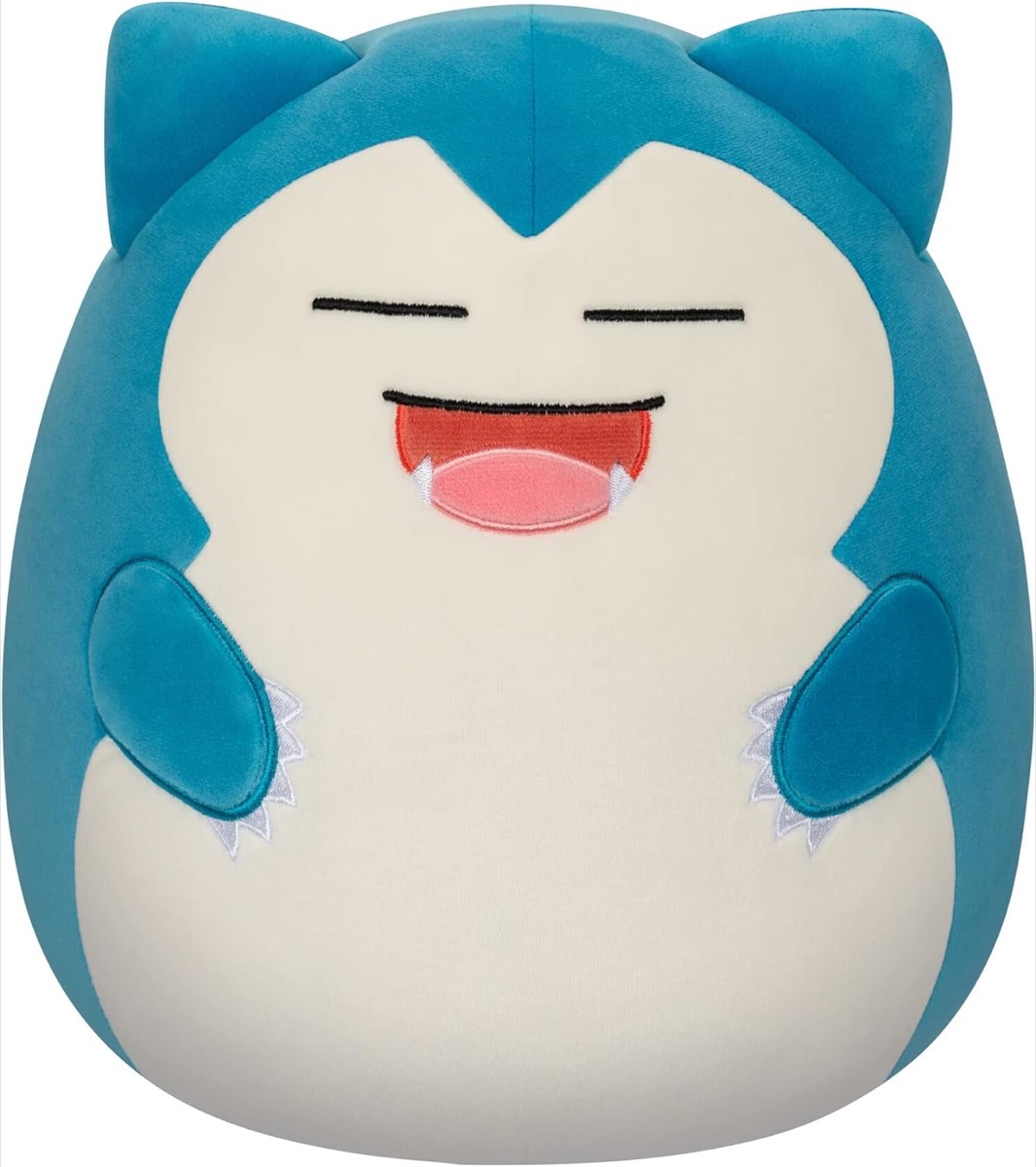 A plushie of Snorlax from "Pokemon"