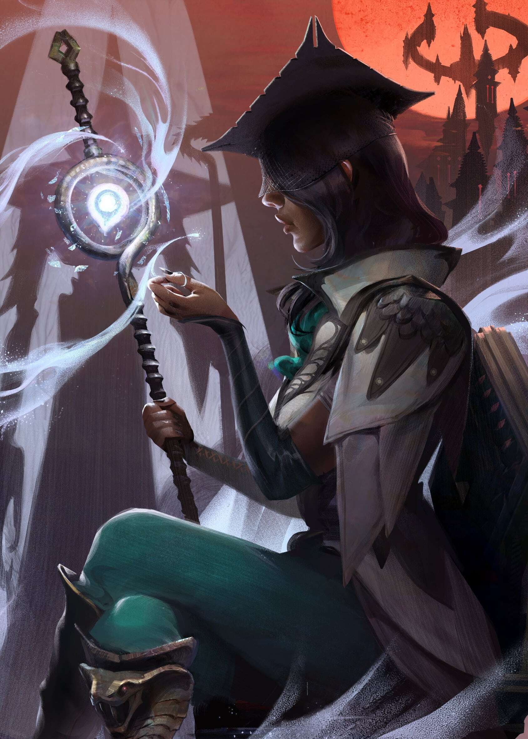 Neve's tarot card from Dragon Age The Veilguard