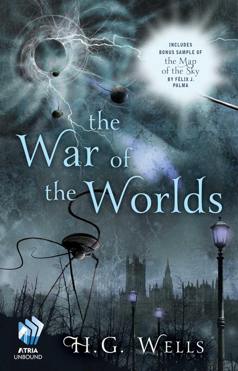 War of the Worlds book cover.