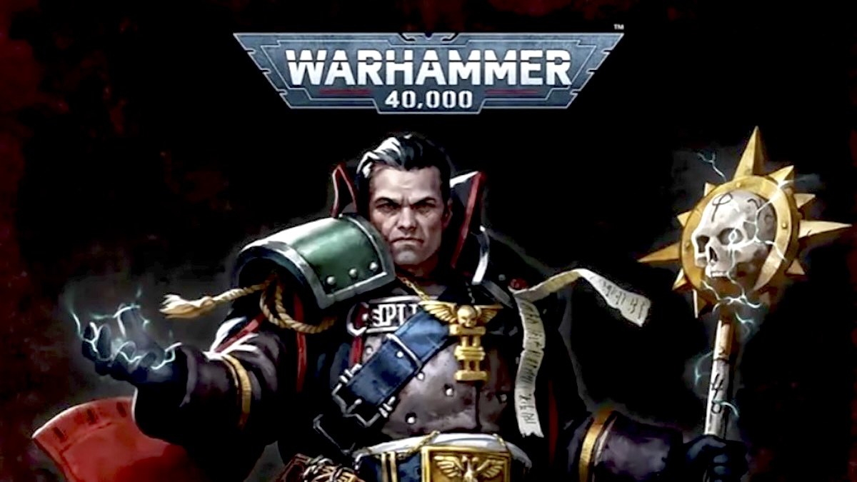 Warhammer 40k book cover.