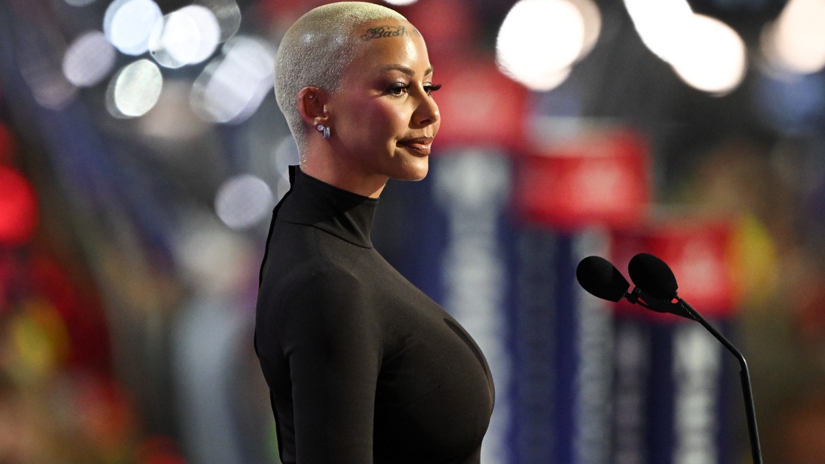 Amber Rose at the Republican National Convention