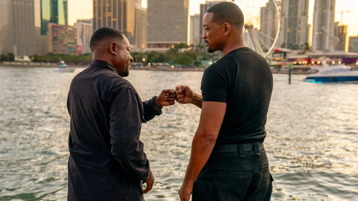 A still of Martin Lawrence and Will Smith from 'Bad Boys: Ride or Die'