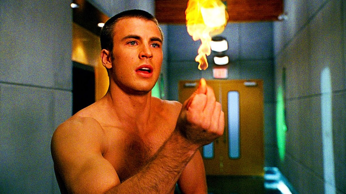 Chris Evans as the Johnny Storm/The Human Torch in Fantastic Four