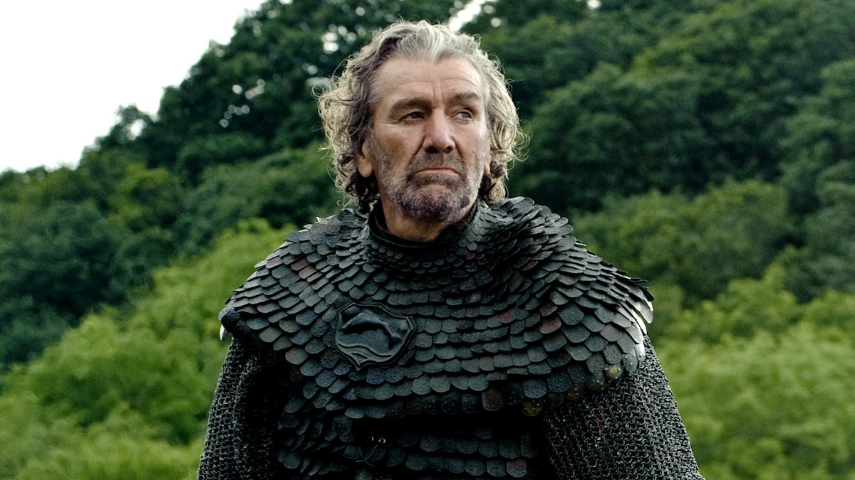 Clive Russel as blackfish-tully in Game of Thrones