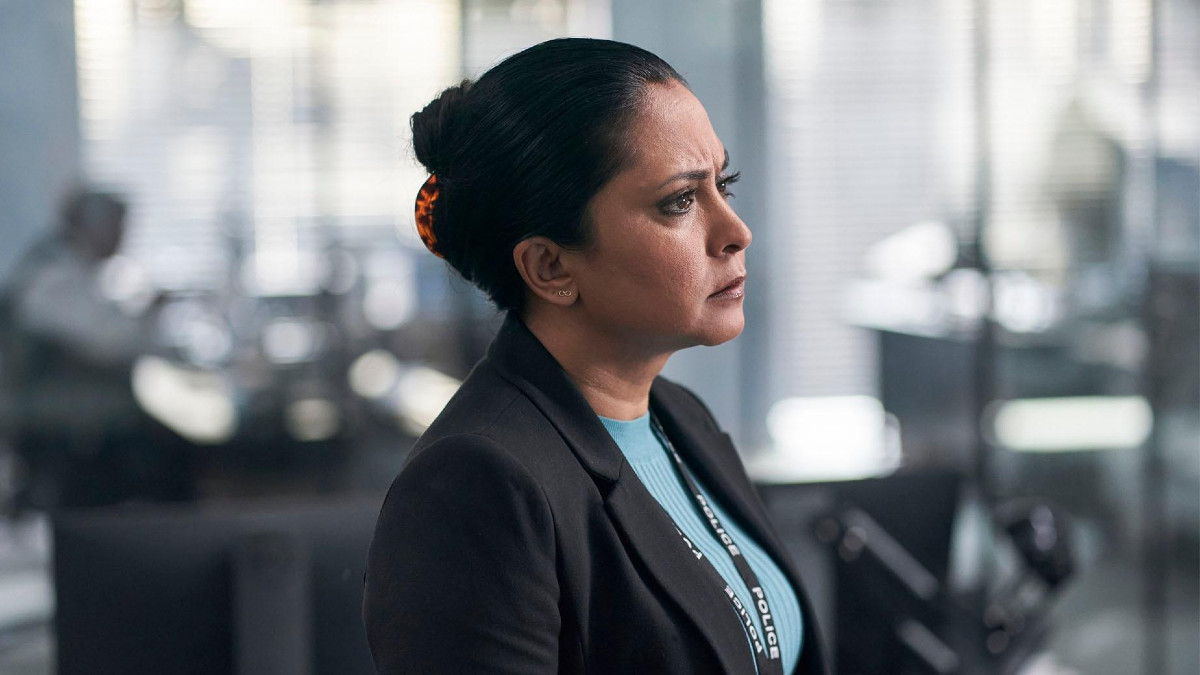 Parminder Nagra as Detective Inspector Rachita Ray in D.I. Ray