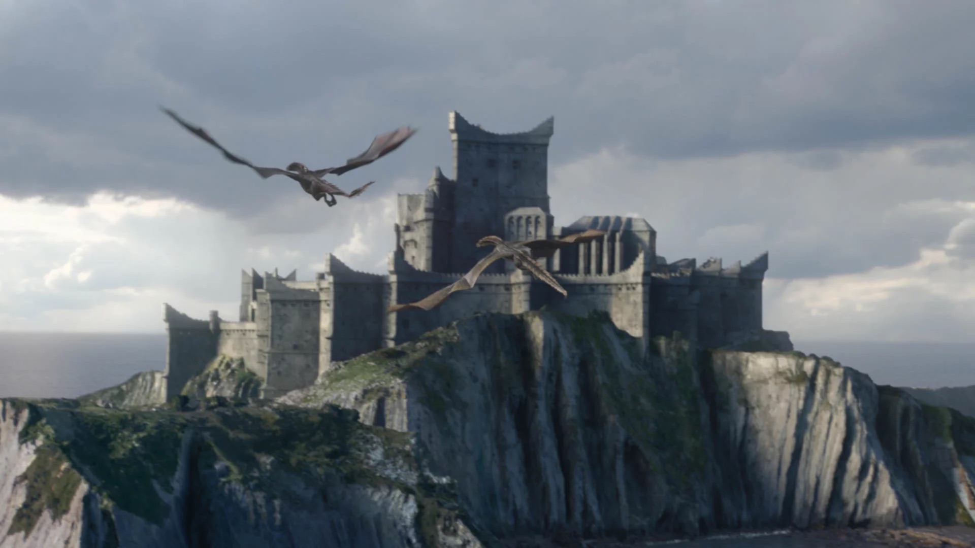 Dragons on Dragonstone in 'House of the Dragon'