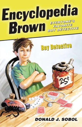 Cover art for "Encyclopedia Brown, Boy Detective"