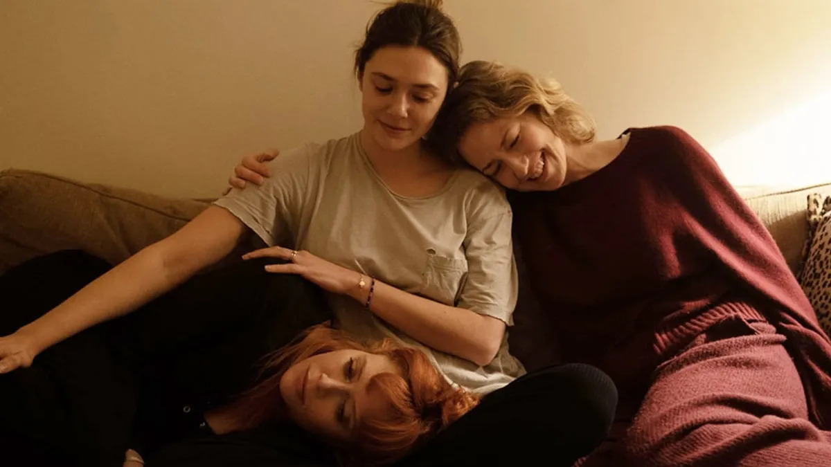 A still from 'His Three Daughters'