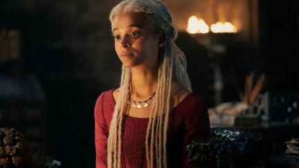 Rhaena Targaryen as played by Phoebe Campbell in the second season of House of the Dragon