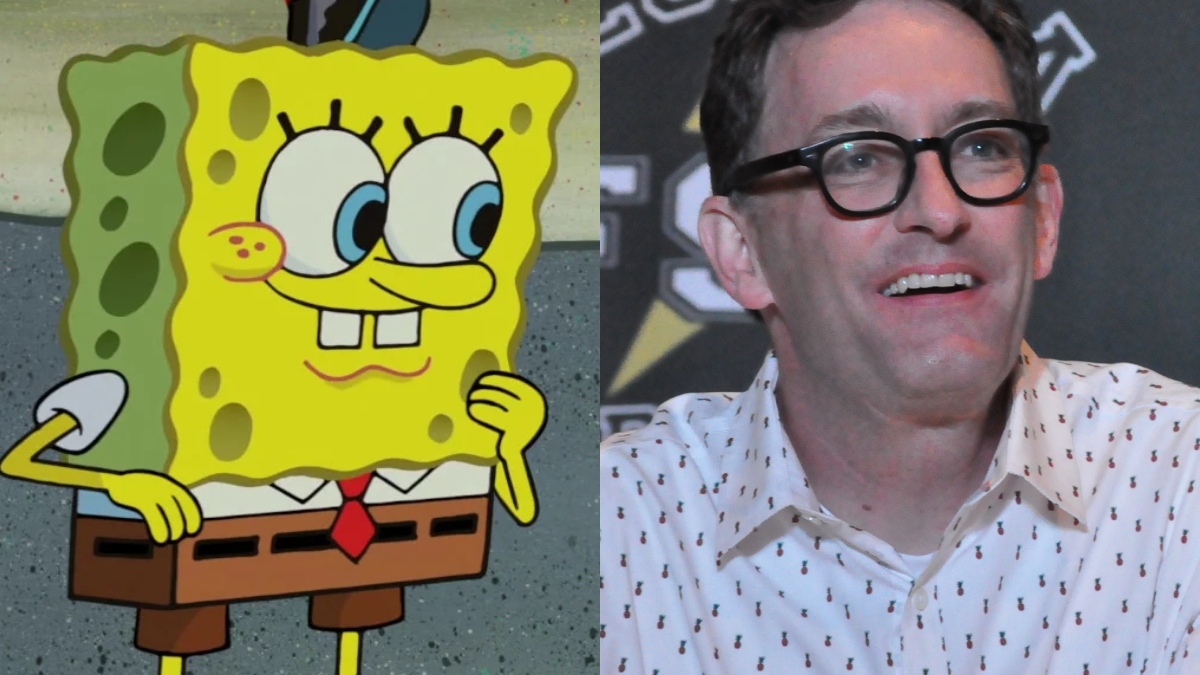 L-R: SpongeBob SquarePants, Tom Kenny