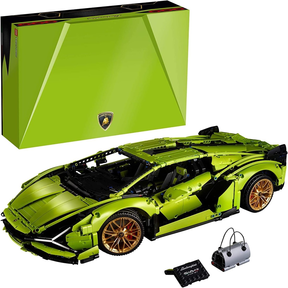 The   Lego® Technic 42115 Lamborghini Sián FKP 37