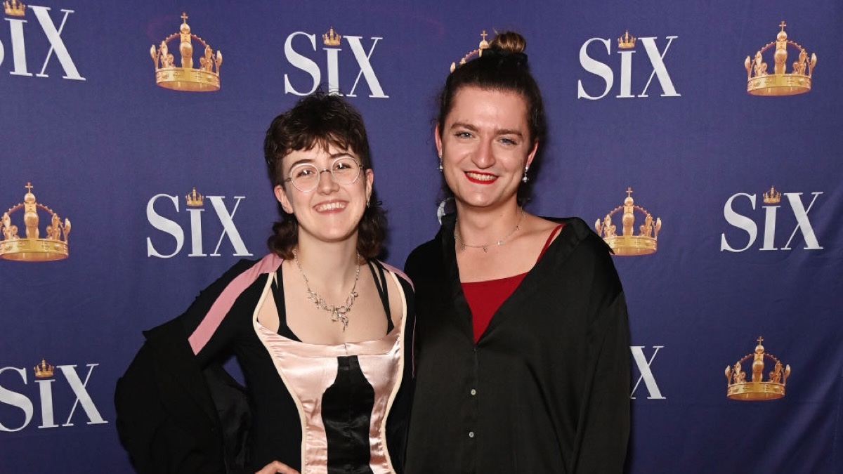 Lucy Moss and Toby Marlow attend an after party celebrating the new cast of "Six The Musical."
