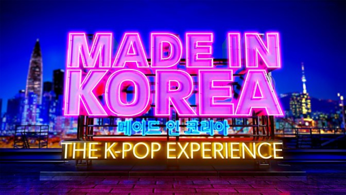 Logo for 'Made in Korea: The K-Pop Experience'