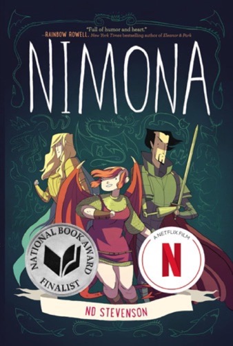 Cover art for "Nimona"