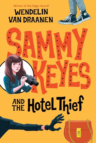 Cover art for "Sammy Keyes and the Hotel Thief"