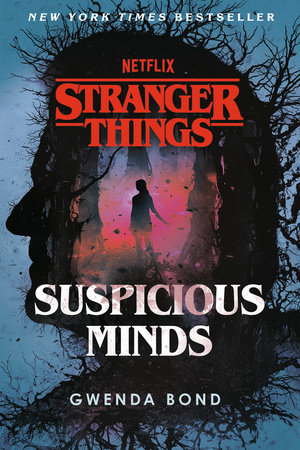 The cover for the 'Stranger Things' novel Suspicious Minds