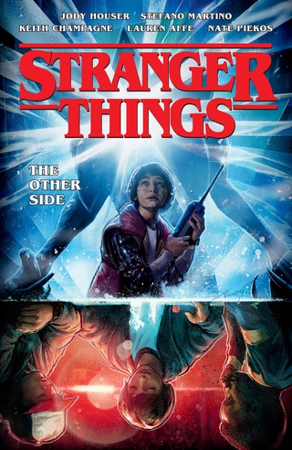 The cover for Stranger Things: The Other Side comic, featuring Will and the Upside Down