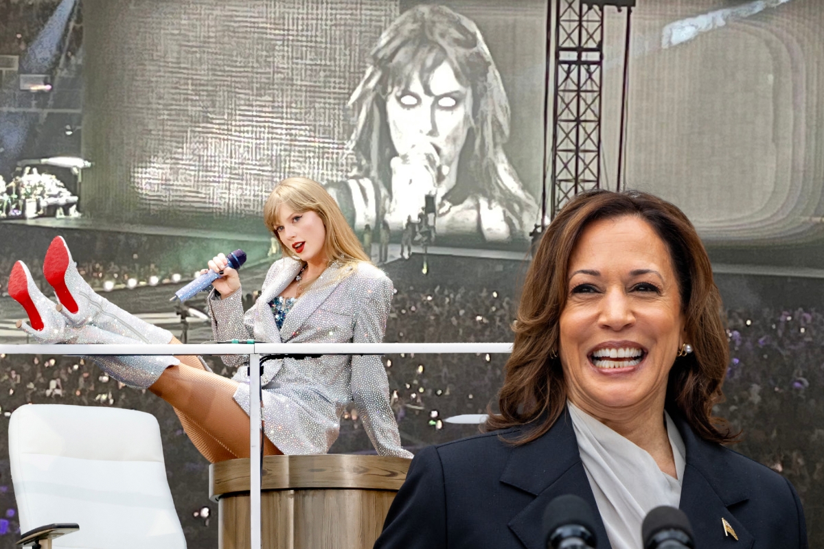 Taylor Swift, Kamala Harris