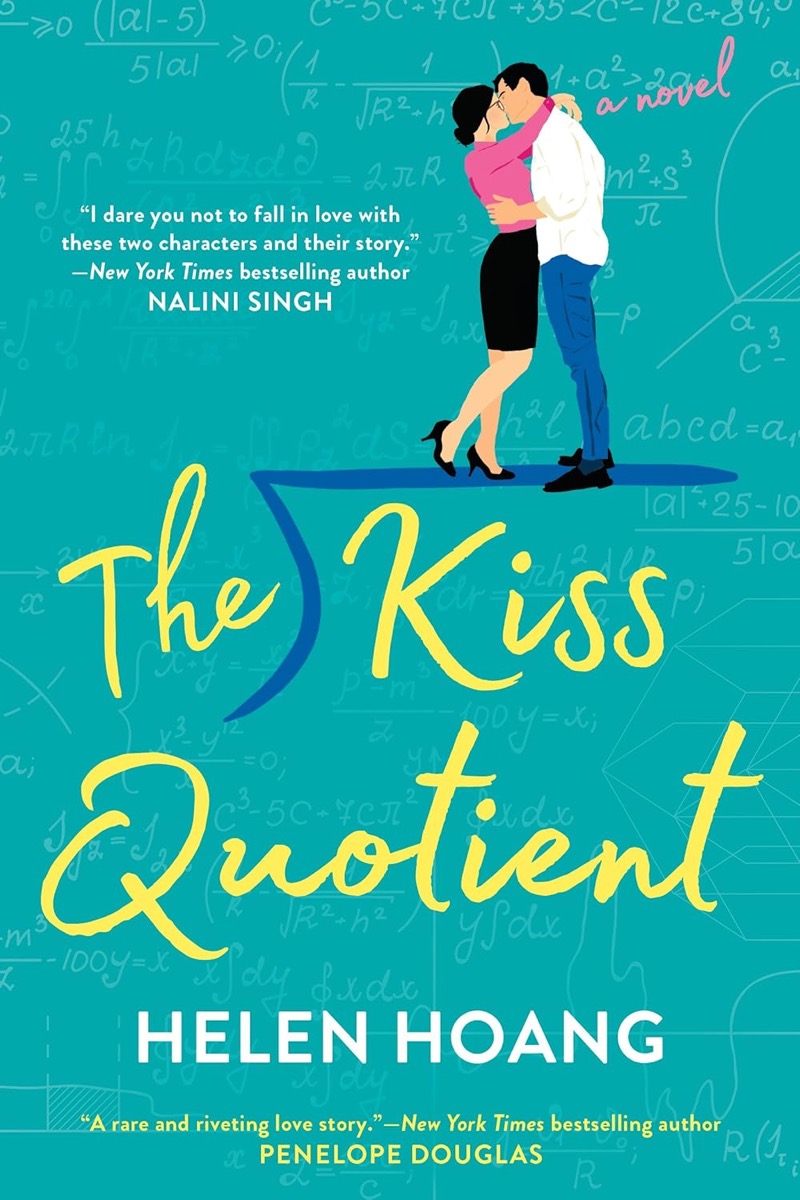 Helen Hoang's "The Kiss Quotient" cover art 