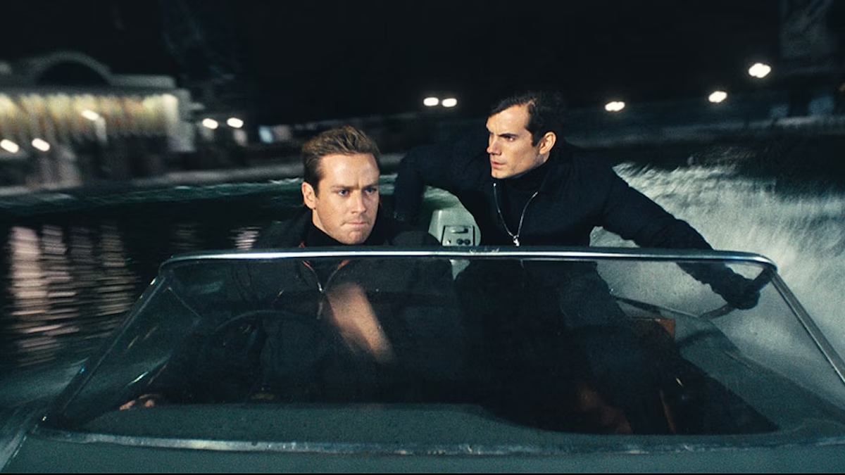 Henry Cavill and Armie Hammer in a still from 'The Man from U.N.C.L.E.'