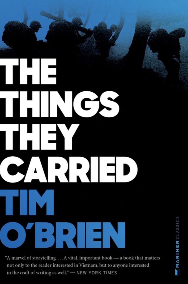 Cover art for "The Things They Carried" by Tim O'Brien