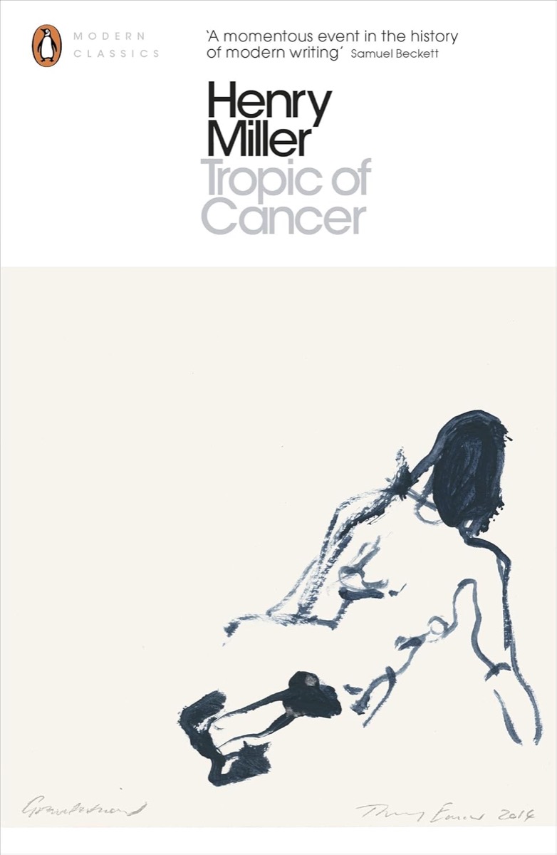 Cover art for Henry Miller's "Tropic of Cancer" 