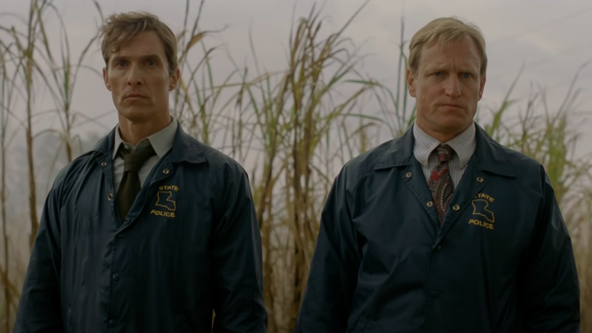 Matthew McConaughey and Woody Harrelson in True Detective