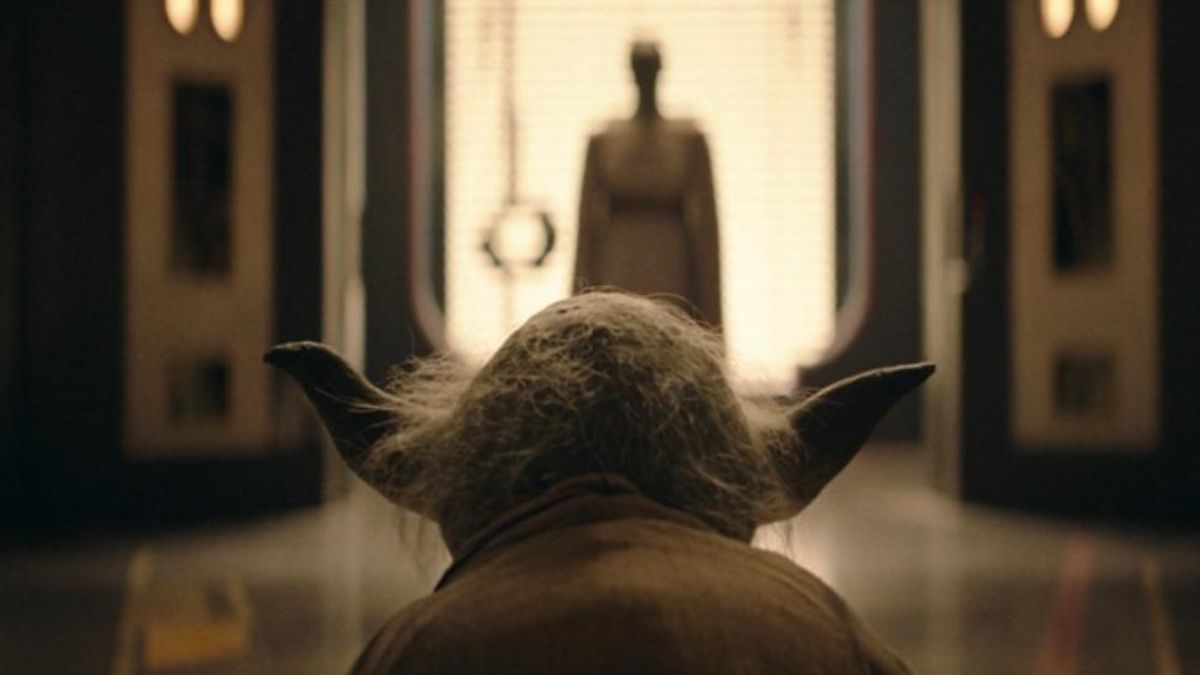 Vernestra (Rebecca Henderson) seeks out Master Yoda in 'The Acolyte' 1.08