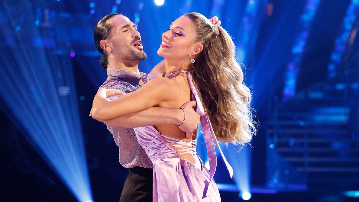 Zara McDermott and Graziano Di Prima on Strictly Come Dancing