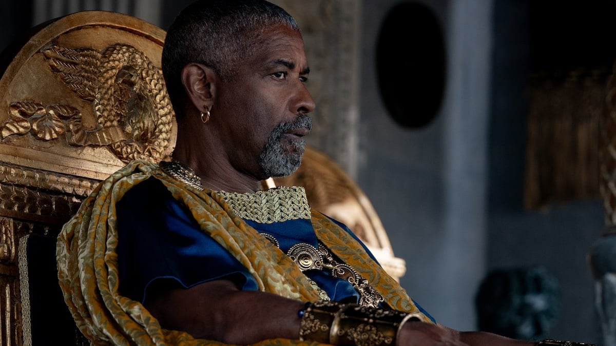 denzel washington in gladiator