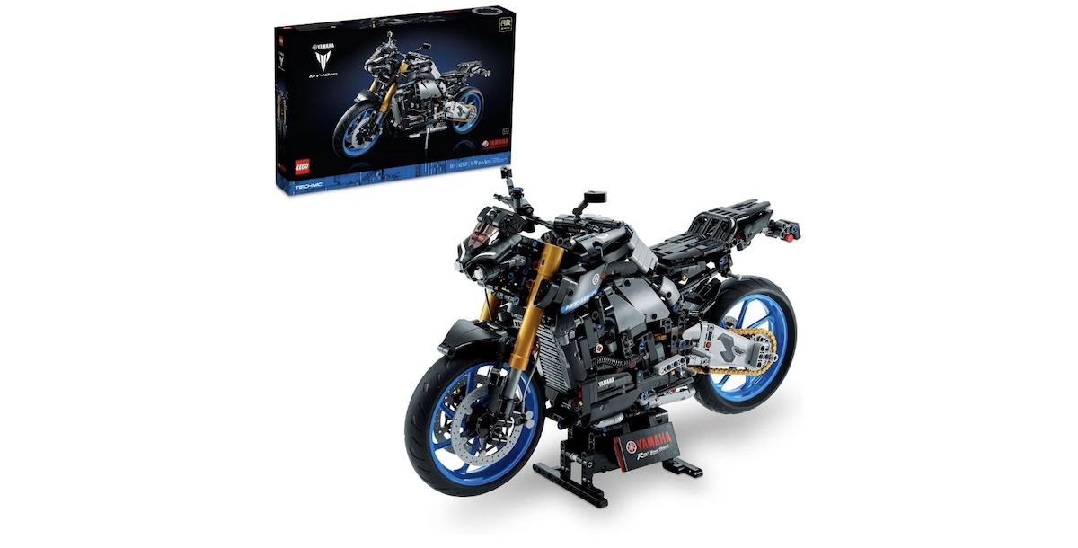 LEGO Yamaha motorcycle.