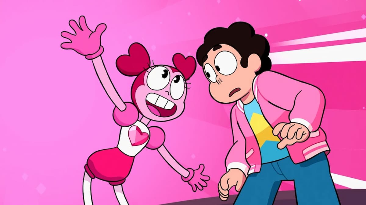 Spinel and Steven in Steven Universe: The Movie