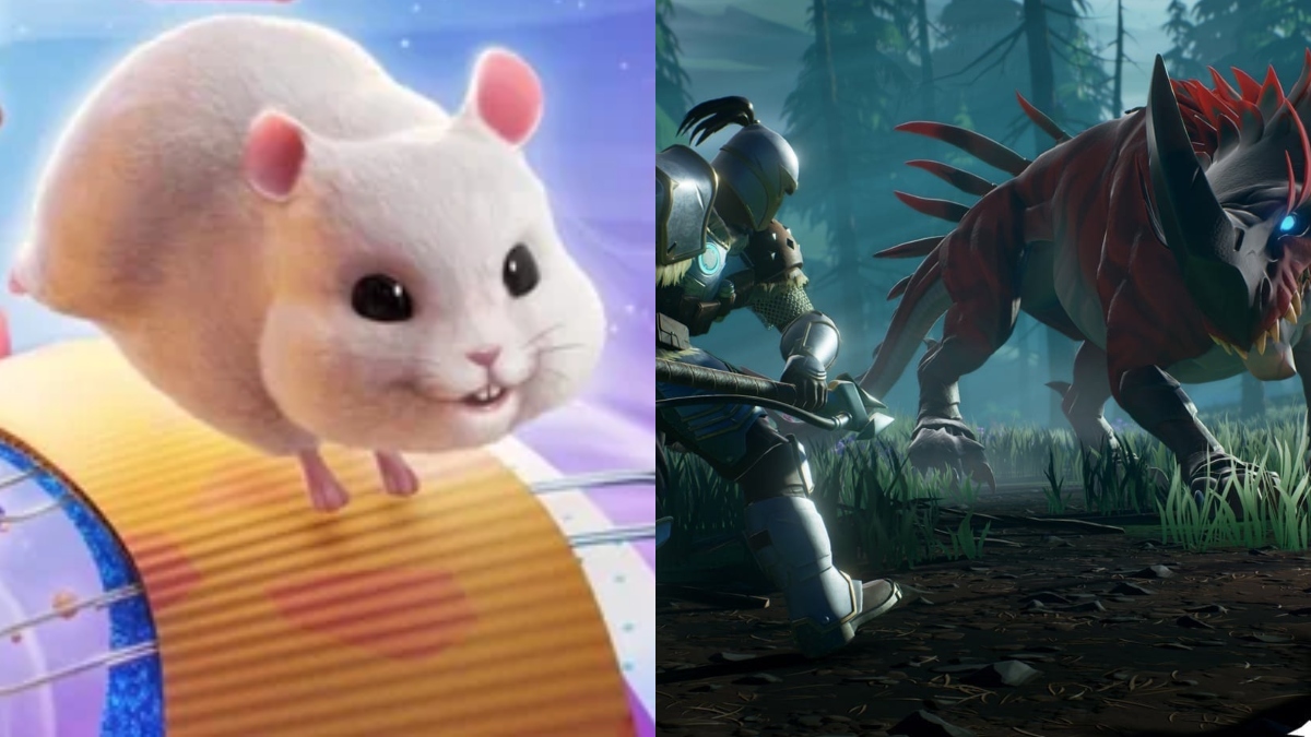 L-R: Hamster Playground, Dauntless