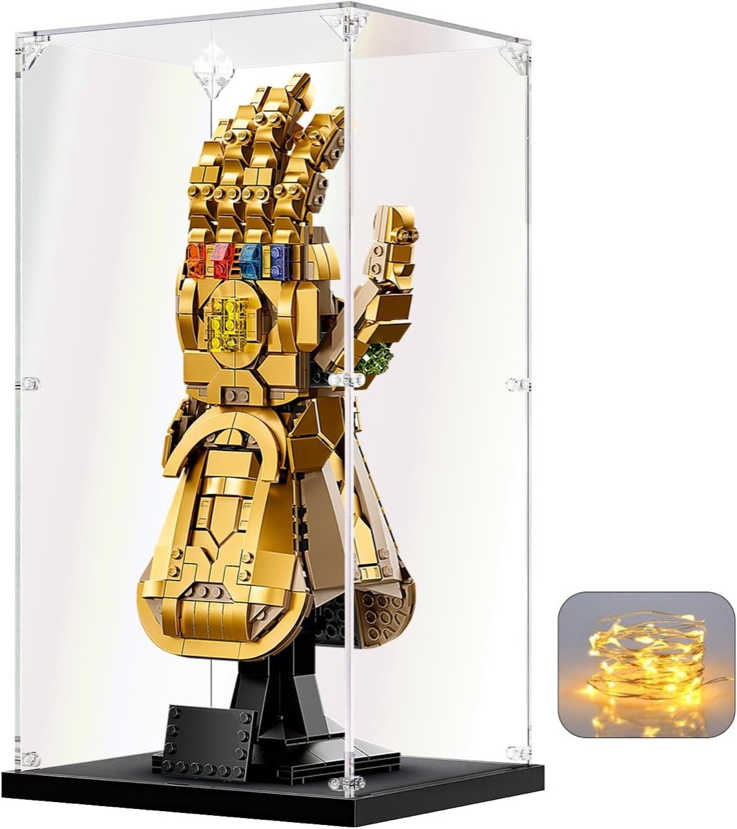 An Acrylic Display Case for the Lego Infinity Gauntlet 