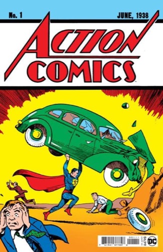 Cover for "Action Comics No. 1"