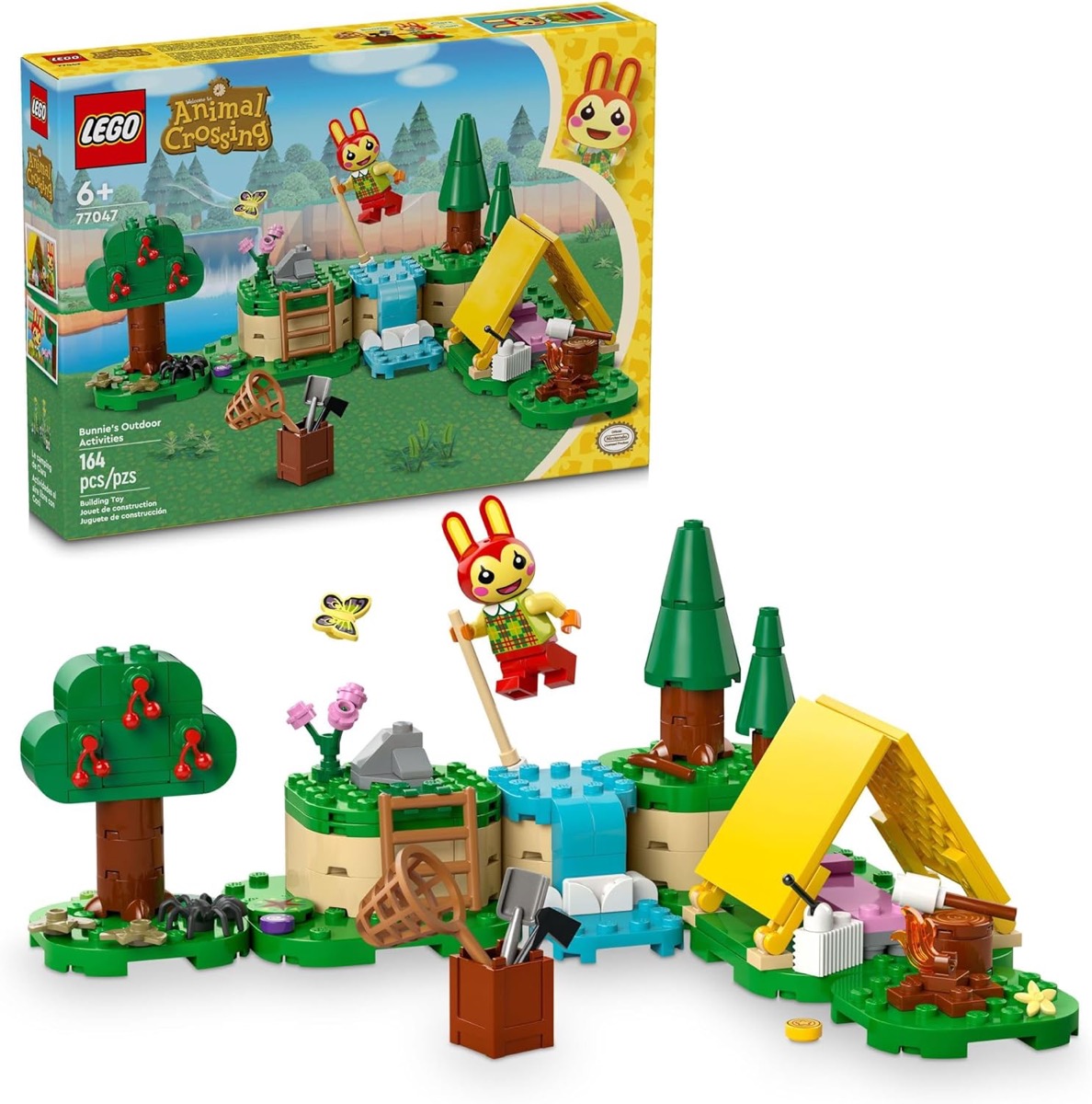 Bunnies Outdoor Activities LEGO set from "Animal Crossing"