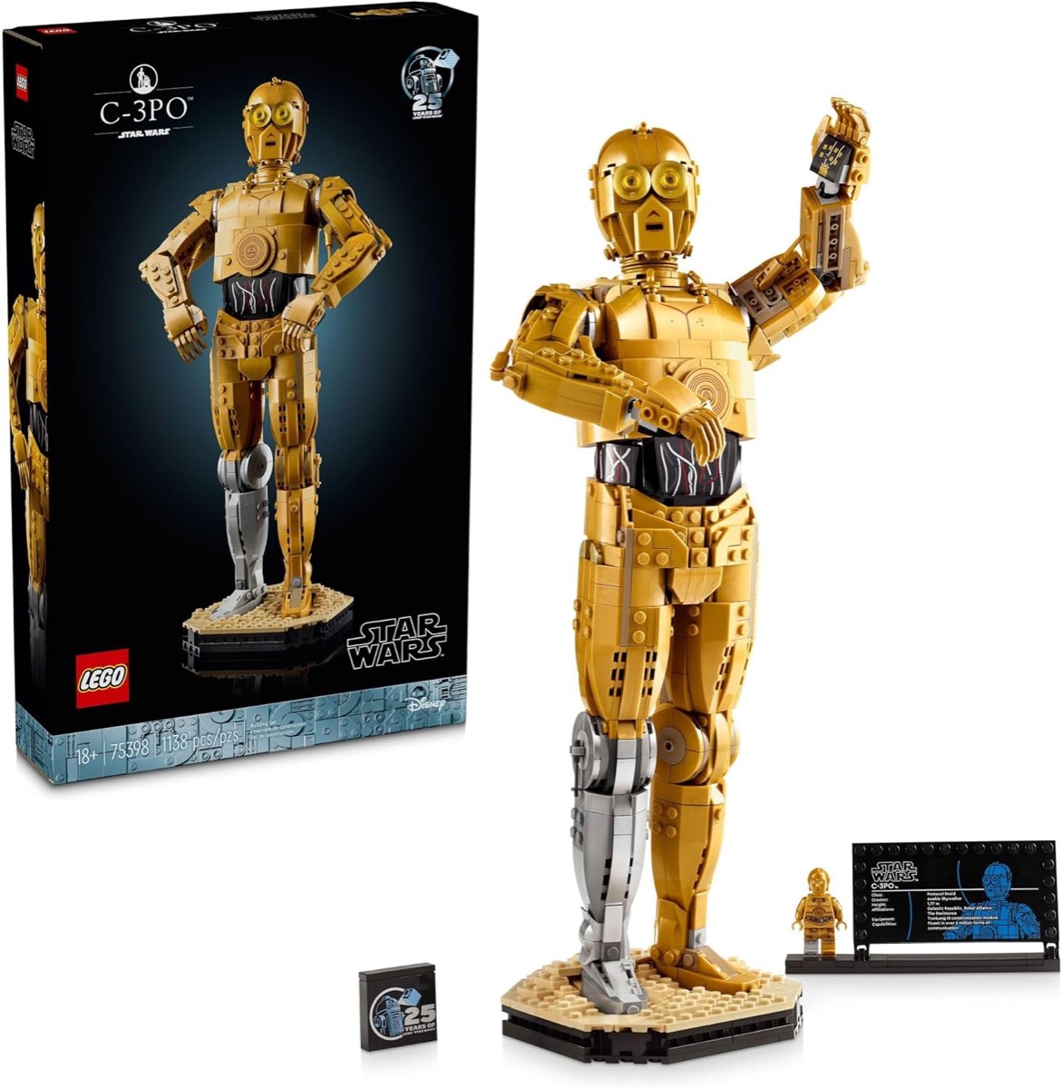 The C-3PO LEGO building set