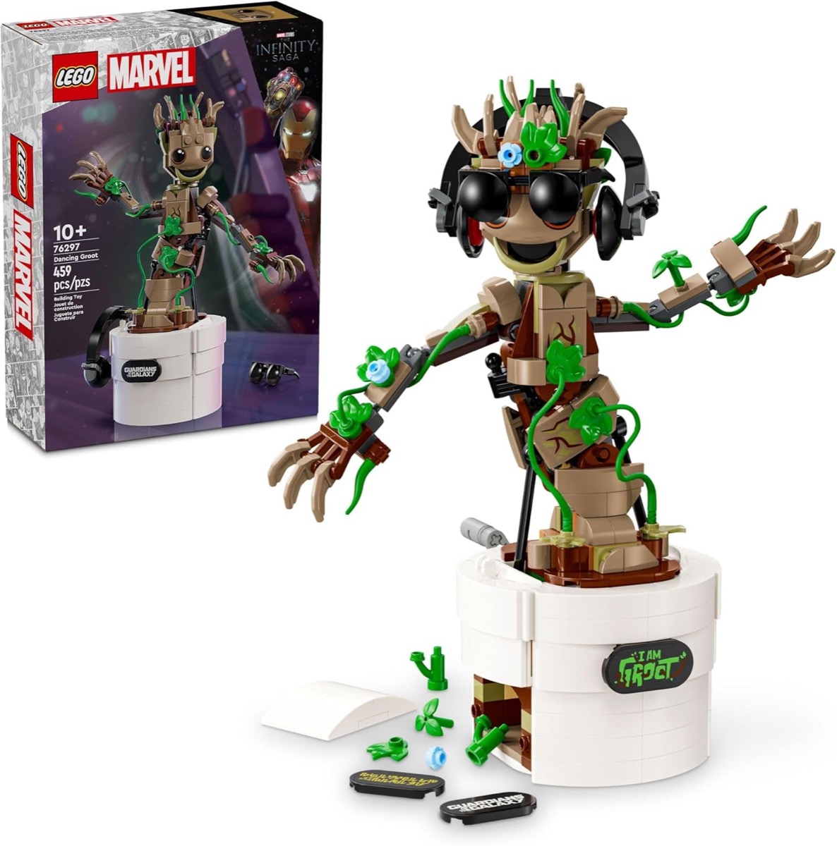 The Dancing Groot LEGO set