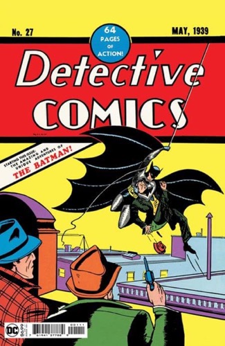 Cover art for "DETECTIVE COMICS #27"