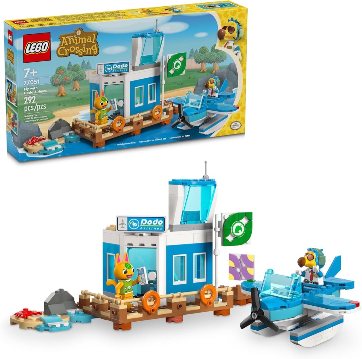 Fly with Dodo Airlines LEGO set from "Animal Crossing" 