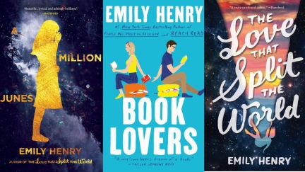 collage of three Emily Henry novels