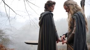 Galadriel and Elrond in The Lord of the Rings: The Rings of power season 2