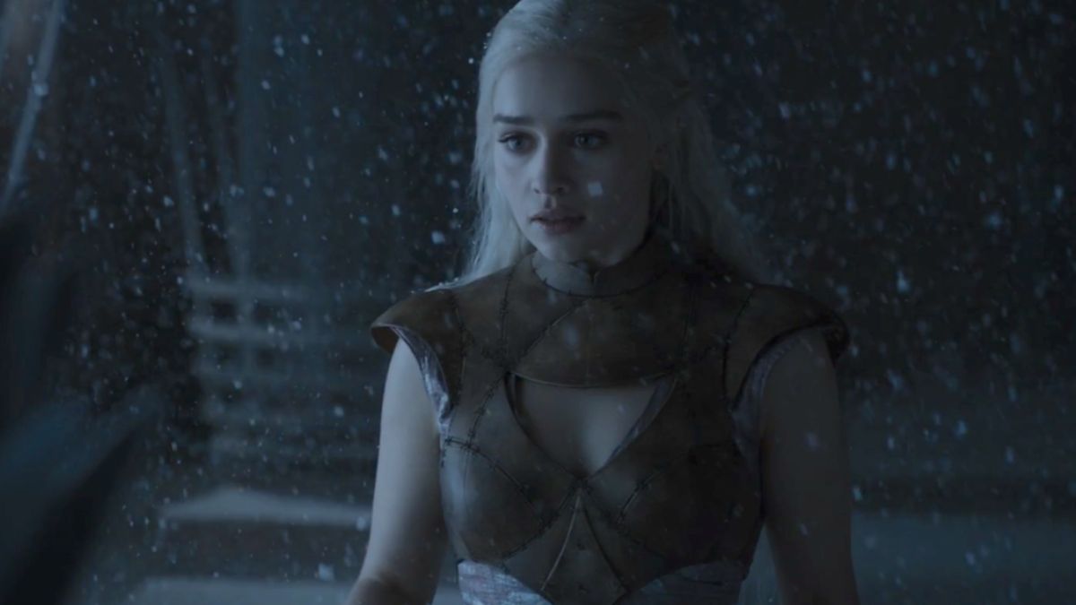 Emilia Clarke as Daenerys Targaryen in Season Two of Game of Thrones