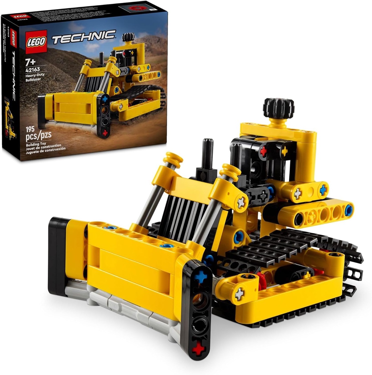 A Heavy-Duty Bulldozer LEGO set