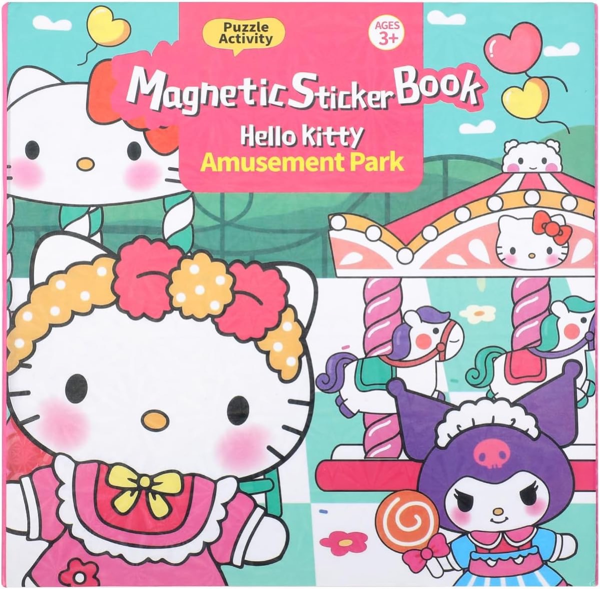 The Hello Kitty Magnetic Sticker Book 